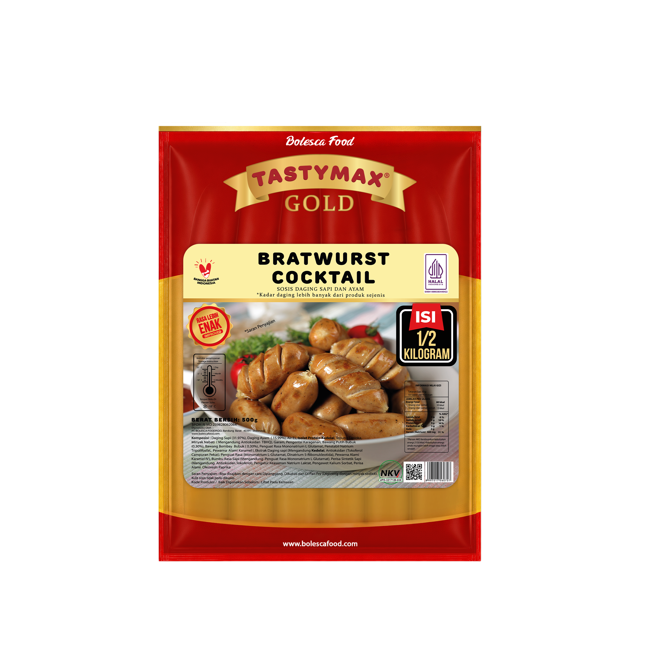 resep sosis bantal telur dengan Tastymax Gold