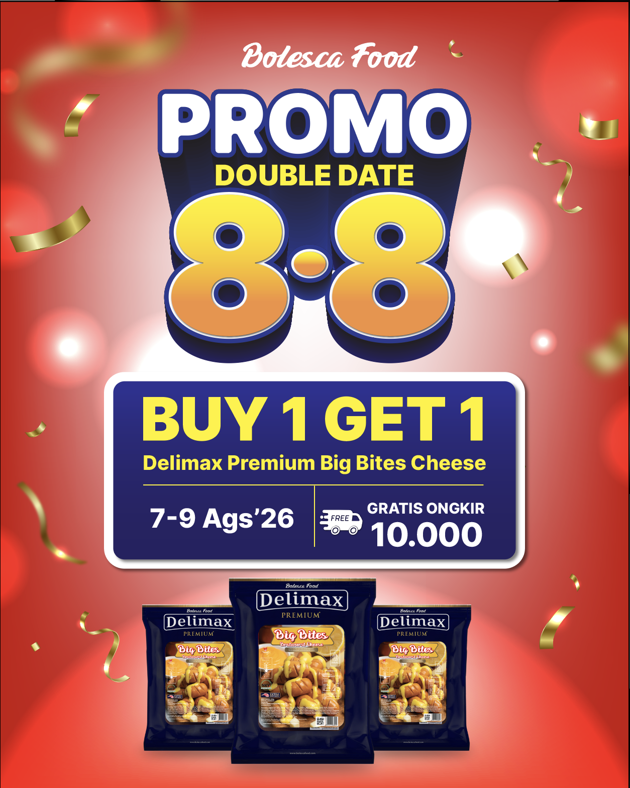 Beli Satu Pack Mana Cukup? Sikat Promo Buy 1 Get 1 Delimax Sekarang!